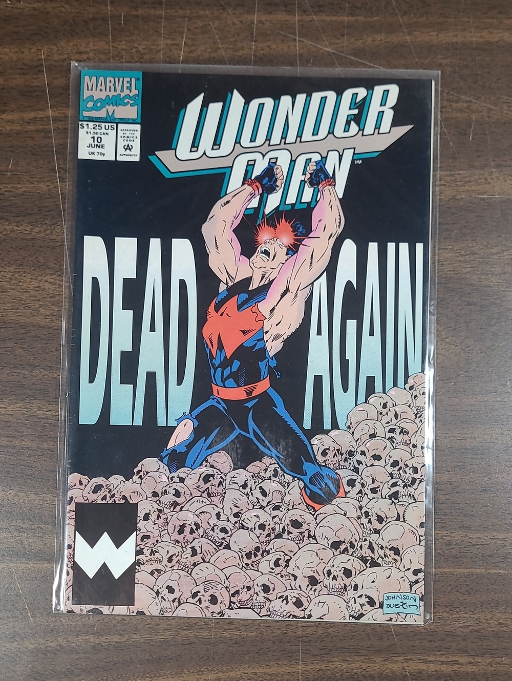 Wonder Man Comic Book Dead Again #10 June